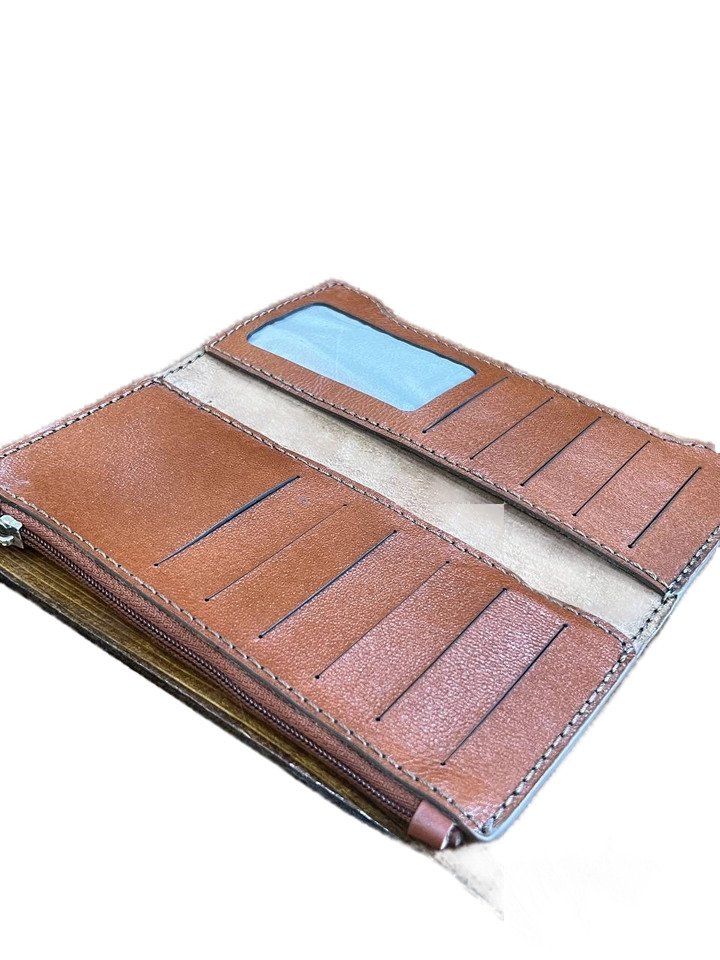 کیف پول چرم زنانه مدل گیسونا کد s6