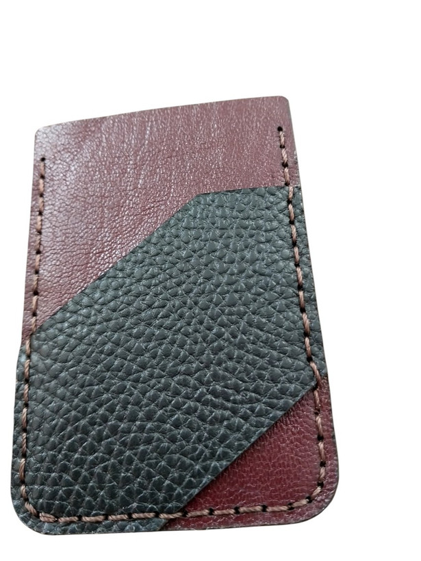 کیف جا کارتی چرمی کم جا کد ۳۳